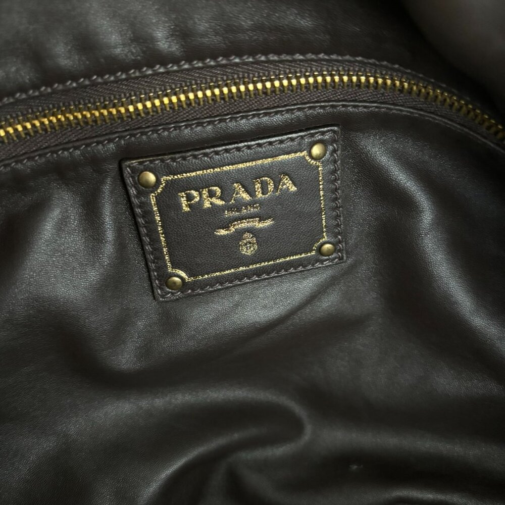 Prada Python Swarovski Shoulder Bag BL0579 Pitone Pietre - Picture 5 of 12